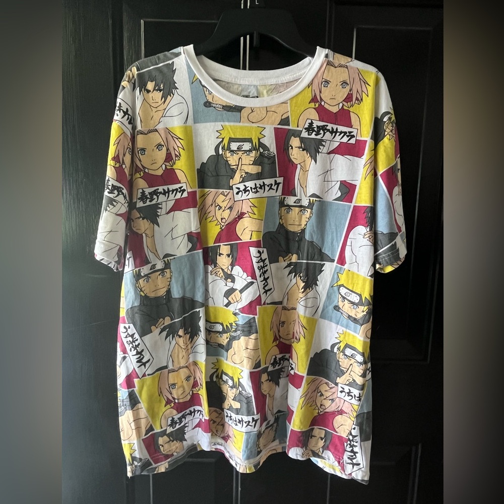 VGUC Shonen Jump Naruto Shippuden Men’s Graphic Tee - Size: XL